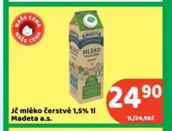 Brněnka Jč mléko čerstvé 1,5% nabídka