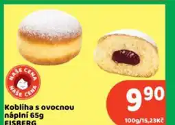 Brněnka Kobliha s ovocnou náplní 65g EISBERG nabídka