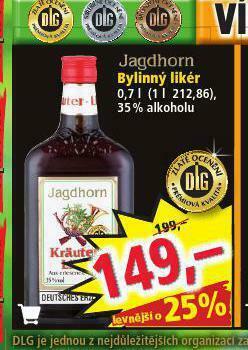 Norma Jagdhorn bylinný likér nabídka