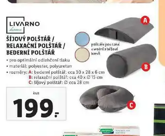 Lidl Relaxační polštář nabídka