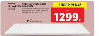 Lidl Viskoelastická podložka na matraci nabídka