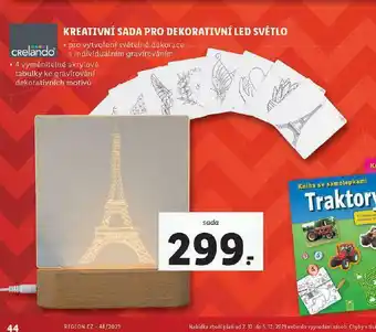 Lidl Kreativní sada dekorativního led světlo nabídka