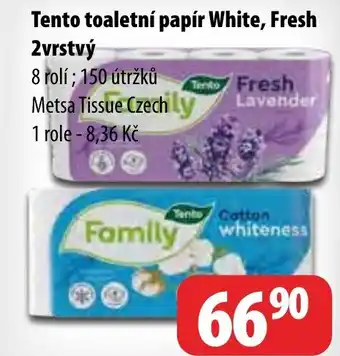 Partner Maloobchodní síť Tento toaletní papír White, Fresh nabídka