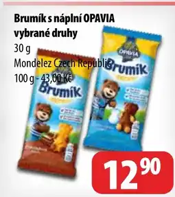 Partner Maloobchodní síť Brumík s náplní OPAVIA vybrané druhy nabídka