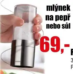 EVA Mlýnek na pepř nebo sůl nabídka