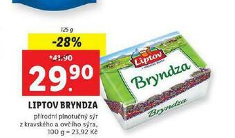 Lidl Liptov bryndza nabídka