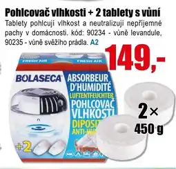 EVA Pohlcovač vlhkosti + 2 tablety s vůní nabídka