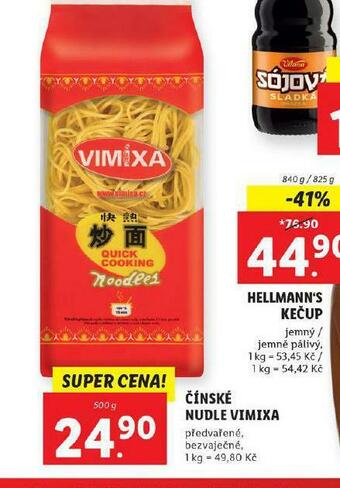 Lidl Čínské nudle vixima nabídka