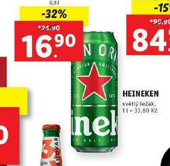 Lidl Pivo heineken nabídka