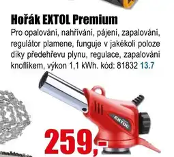 EVA Hořák EXTOL Premium nabídka