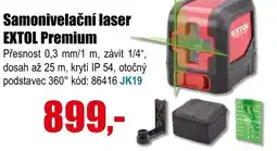 EVA Samonivelační laser EXTOL Premium nabídka