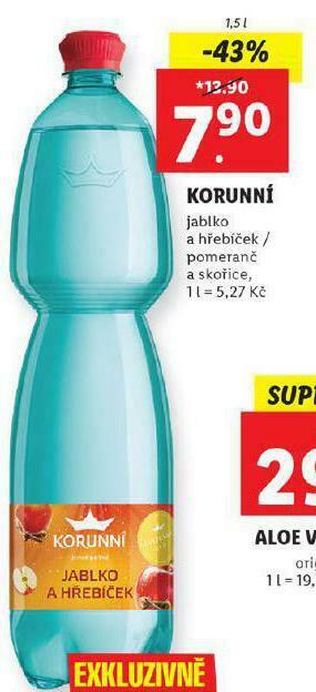 Lidl Korunní ochucená nabídka