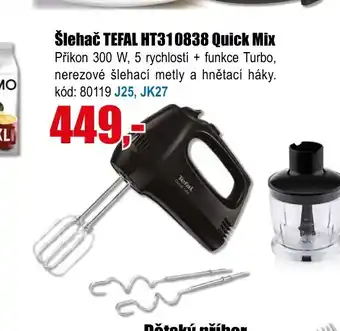 EVA Šlehač TEFAL HT310838 Quick Mix nabídka