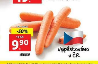 Lidl Mrkev nabídka