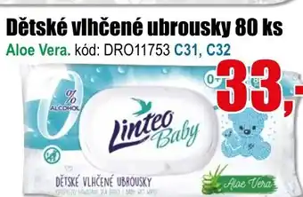 EVA Dětské vlhčené ubrousky 80 ks nabídka