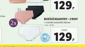 Lidl Bezešvé kalhotky nabídka
