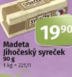 COOP TIP Madeta Jihočeský syreček nabídka