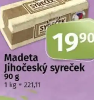 COOP TIP Madeta Jihočeský syreček nabídka