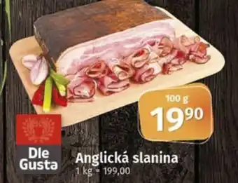 COOP TIP Anglická slanina nabídka