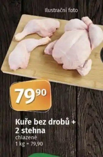 COOP TIP Kuře bez drobů + 2 stehna chlazené nabídka