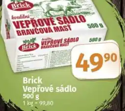 COOP TIP Brick Vepřové sádlo nabídka