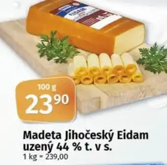 COOP TIP Madeta Jihočeský Eidam uzený 44% t. v s. nabídka