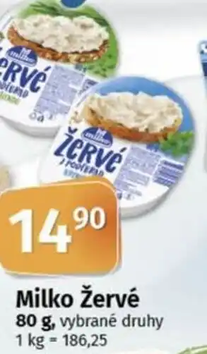 COOP TIP Milko Žervé nabídka