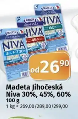 COOP TIP Madeta Jihočeská Niva 30%, 45%, 60% nabídka