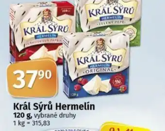 COOP TIP Král Sýrů Hermelín nabídka