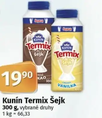 COOP TIP Kunín Termix Šejk nabídka