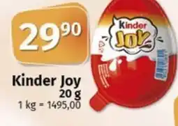 COOP TIP Kinder Joy nabídka