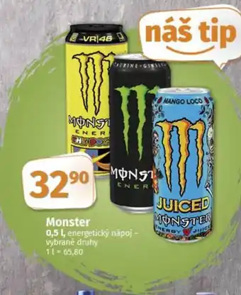 COOP TIP Monster nabídka