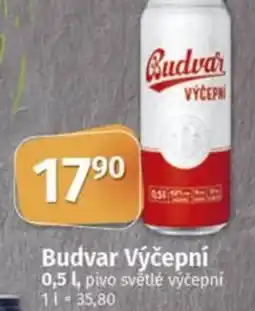 COOP TIP Budvar Výčepní nabídka