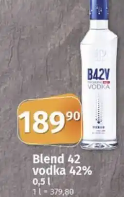 COOP TIP Blend 42 vodka 42% nabídka