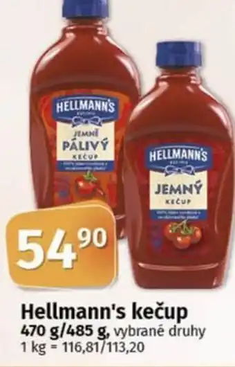 COOP TIP Hellmann's kečup nabídka