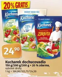 COOP TIP Kucharek dochucovadlo nabídka