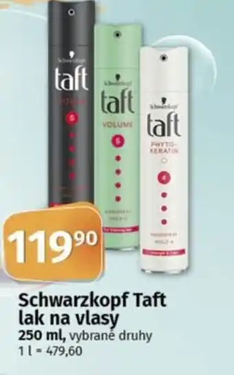 COOP TIP Schwarzkopf Taft lak na vlasy nabídka