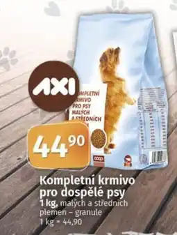 COOP TIP Kompletní krmivo pro dospělé psy nabídka