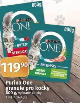 COOP TIP Purina One granule pro kočky nabídka