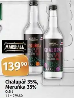 COOP TIP Chalupář 35%, Meruňka 35% nabídka