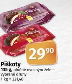 COOP TIP Piškoty nabídka