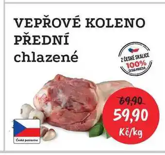 RABBIT řeznictví VEPŘOVÉ KOLENO PŘEDNÍ chlazené 1kg nabídka