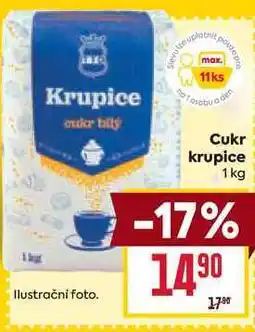 Billa Cukr krupice 1kg nabídka