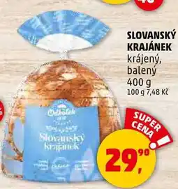 Penny Market SLOVANSKÝ KRAJÁNEK krájený, balený, 400 g nabídka