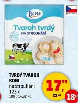 Penny Market TVRDÝ TVAROH BONI, 125 g nabídka