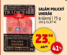 Penny Market SALÁM POLICKÝ UHERÁK krájený, 75 g nabídka