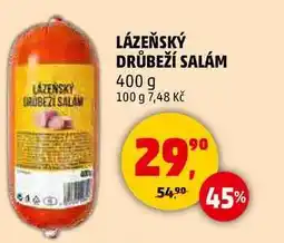 Penny Market LÁZEŇSKÝ DRŮBEŽÍ SALÁM, 400 g nabídka