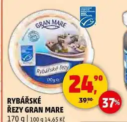 Penny Market RYBÁŘSKÉ ŘEZY GRAN MARE, 170 g nabídka