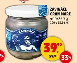 Penny Market ZAVINÁČE GRAN MARE, 400/220 g nabídka