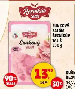 Penny Market ŠUNKOVÝ SALÁM ŘEZNÍKŮV TALÍŘ, 100 g nabídka